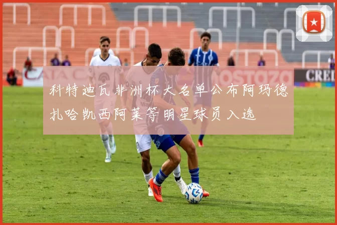 科特迪瓦非洲杯大名单公布阿玛德扎哈凯西阿莱等明星球员入选